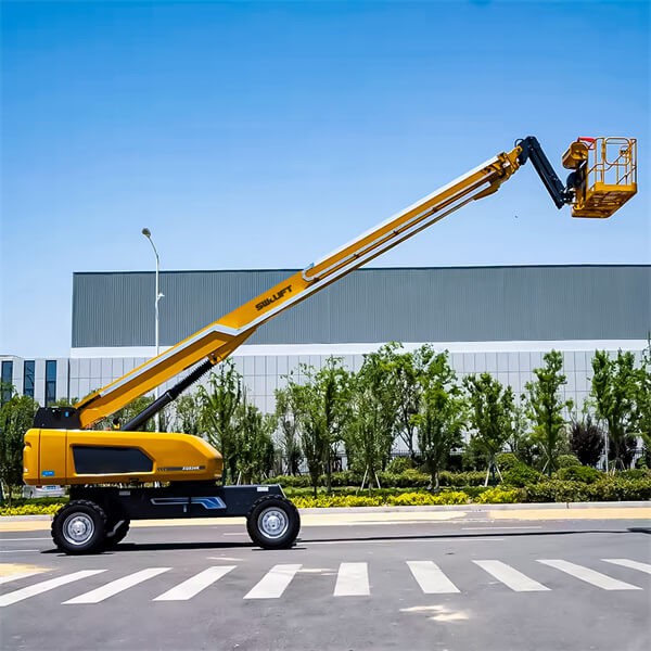 Zelfrijdende telescoophoogwerkers