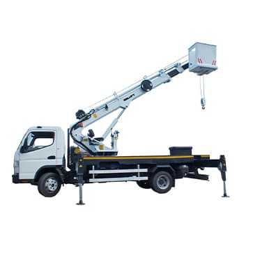 Dubbele cabine hoogwerker