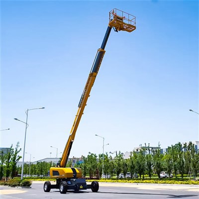 Elektrische telescopische hoogwerker